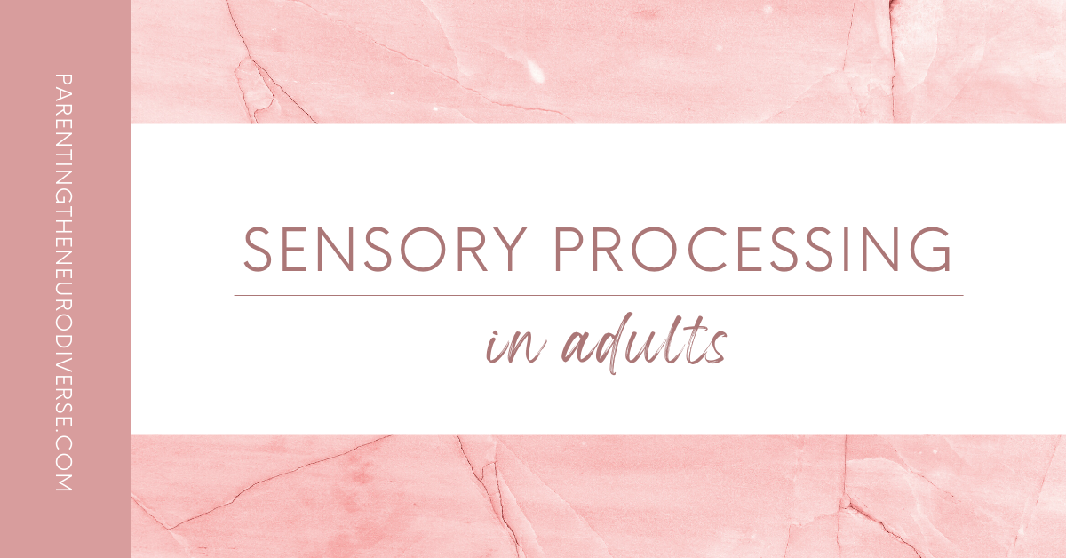 Adults with Sensory Processing Disorder