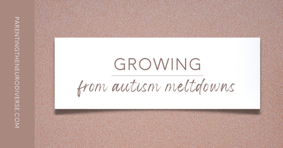 Growing from Autism Meltdowns