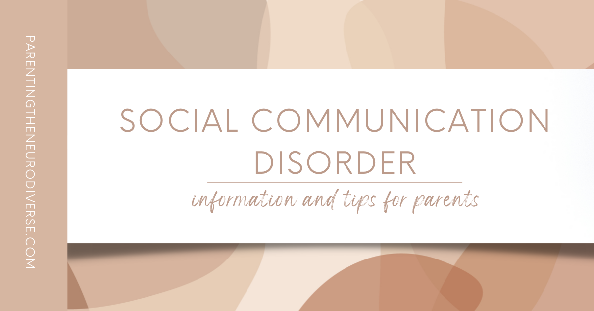 Social Communication Disorder