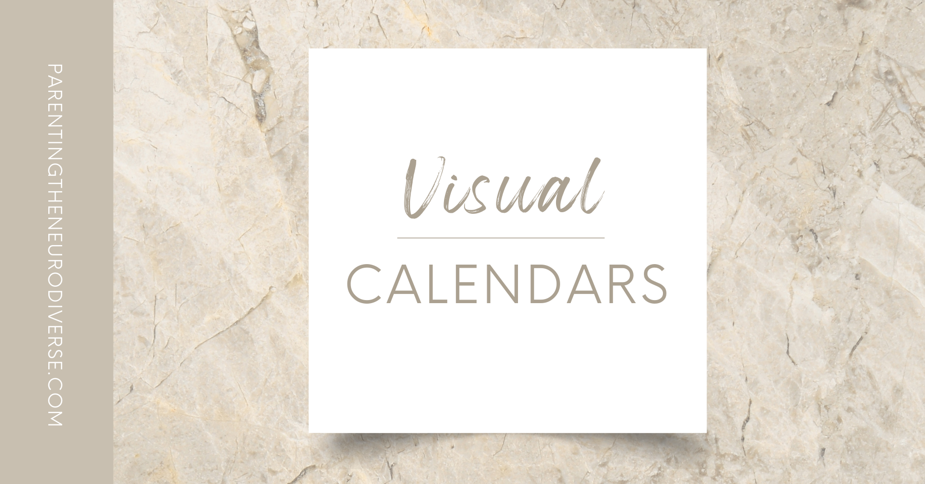 Visual Calendars Parenting The Neurodiverse